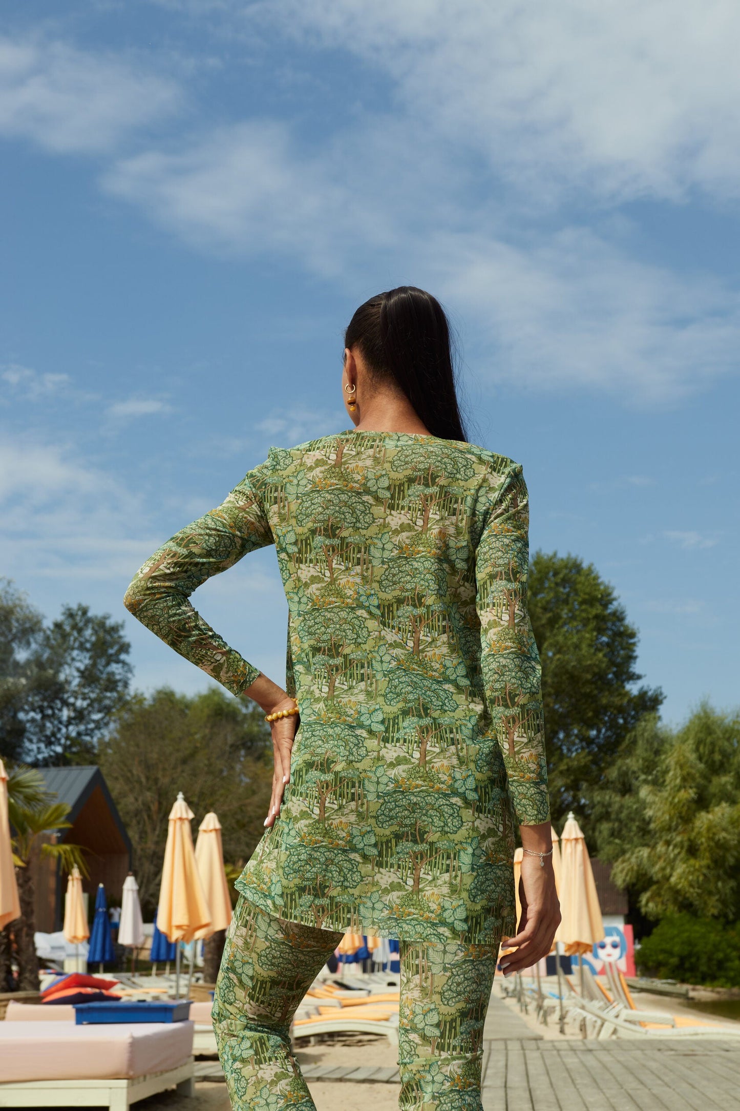 Burkini Green Forest